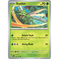 Scyther 123/165 Uncommon 151 Pokemon Near Mint (NM) przód