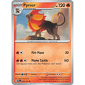 Pyroar 016/131 Uncommon SV: Prismatic Evolutions Pokemon Near Mint (NM) przód