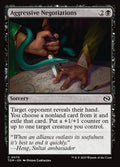 Aggressive Negotiations 70 Common Tarkir: Dragonstorm Magic: The Gathering Near Mint (NM) przód