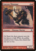 Canyon Minotaur 60 Common Conflux Magic: The Gathering Foil Lightly Played (LP) przód