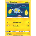 Chinchou 051/195 Common Silver Tempest Pokemon Lightly Played (LP) przód