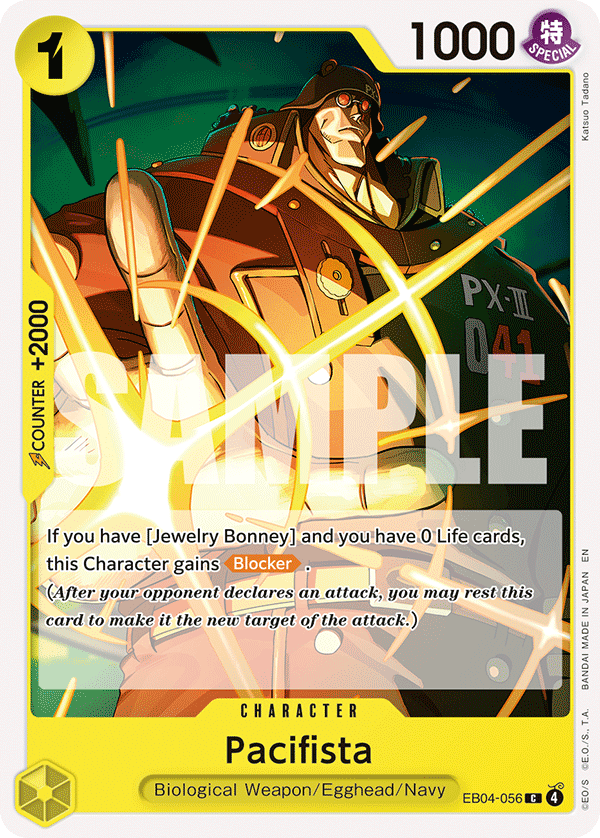 Pacifista EB04-056 Common Adventure on Kami's Island One Piece Near Mint (NM) przód