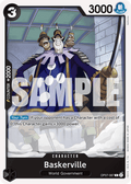 Baskerville OP07-087 Common 500 Years in the Future One Piece Near Mint (NM) przód