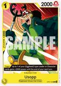 Usopp OP07-099 Common 500 Years in the Future Pre-Release Cards One Piece Near Mint (NM) przód