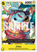 Jinbe (102) OP07-102 Common 500 Years in the Future One Piece Near Mint (NM) przód