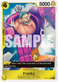 Franky OP07-107 Rare 500 Years in the Future One Piece Foil Near Mint (NM) przód