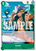 Yorki OP15-034 Common Adventure on Kami's Island One Piece Near Mint (NM) przód