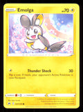 Emolga 047/159 Common Crown Zenith Pokemon Lightly Played (LP) przód