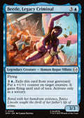 Beetle, Legacy Criminal 26 Common Marvel's Spider-Man Magic: The Gathering Near Mint (NM) przód