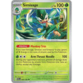 Simisage 005/182 Uncommon Paradox Rift Pokemon Near Mint (NM) przód