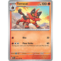 Torracat 033/162 Common Temporal Forces Pokemon Near Mint (NM) przód