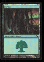 Forest (298) 298 Land Shadowmoor Magic: The Gathering Foil Moderately Played (MP) przód