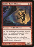 Battle-Rattle Shaman 136 Common Rise of the Eldrazi Magic: The Gathering Foil Near Mint (NM) przód