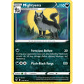 Mightyena 104/185 Uncommon Vivid Voltage Pokemon Near Mint (NM) przód