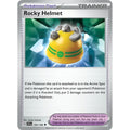 Rocky Helmet 193/198 Uncommon Scarlet &amp; Violet Pokemon Reverse Holo Near Mint (NM) przód