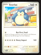Snorlax Uncommon SV06: Twilight Masquerade 136/167 Near Mint (NM) przód