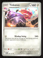 Tinkaton Uncommon ME01: Mega Evolution 098/132 Near Mint (NM) przód
