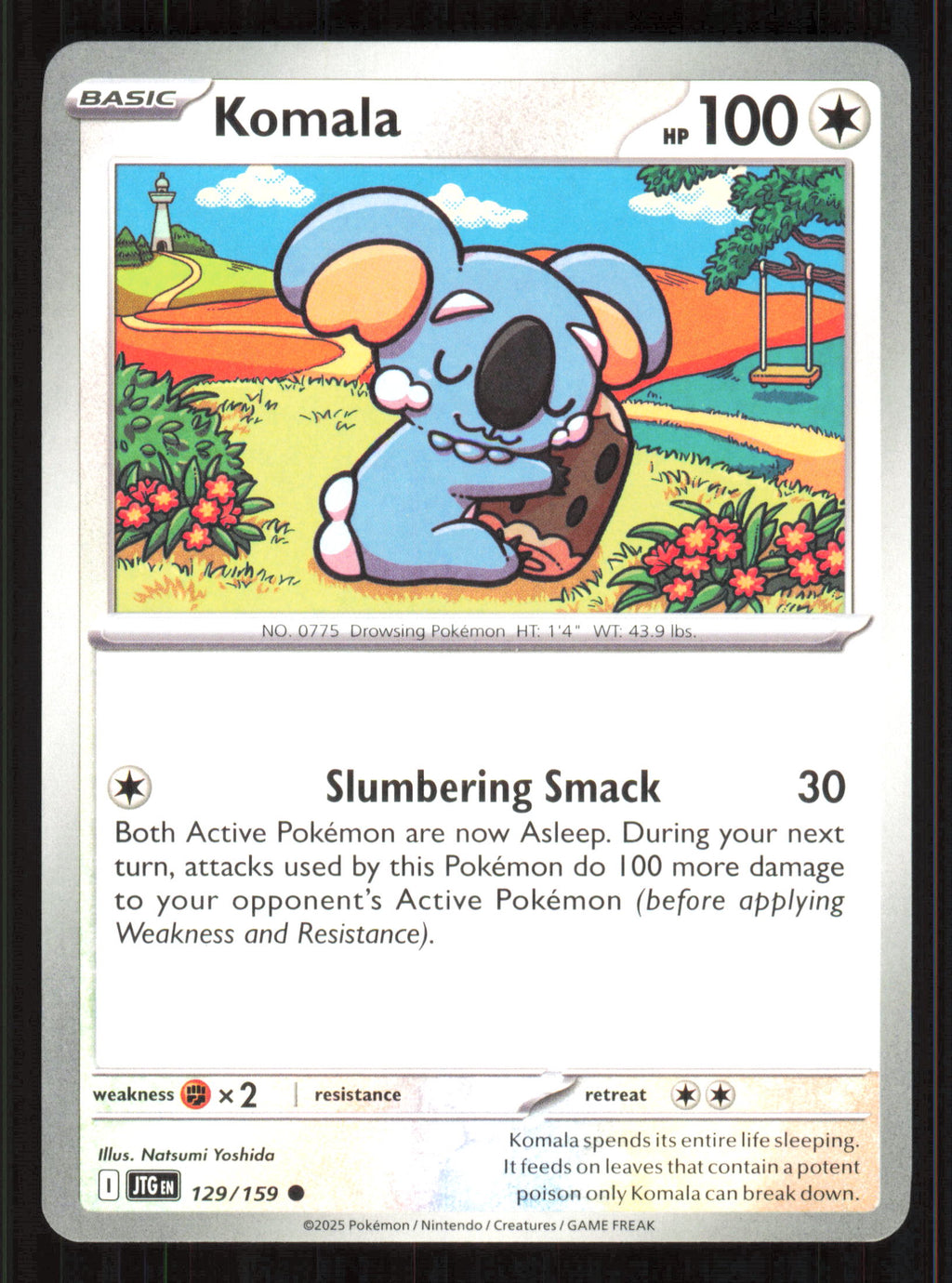 Komala Common SV09: Journey Together 129/159 Near Mint (NM) — przód