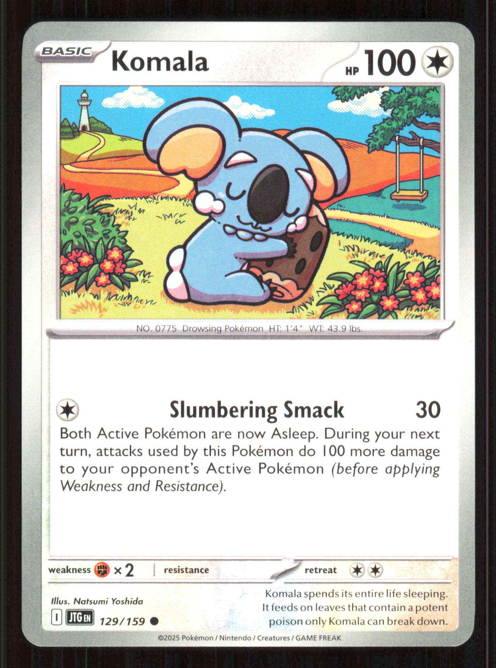 Komala Common SV09: Journey Together 129/159 Near Mint (NM) — przód