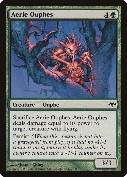 Aerie Ouphes 65 Common Eventide Magic: The Gathering Near Mint (NM) przód