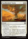 Sandbenders' Storm 34 Common Avatar: The Last Airbender Magic: The Gathering Near Mint (NM) przód