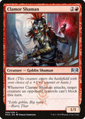 Clamor Shaman 96 Uncommon Ravnica Allegiance Magic: The Gathering Near Mint (NM) przód