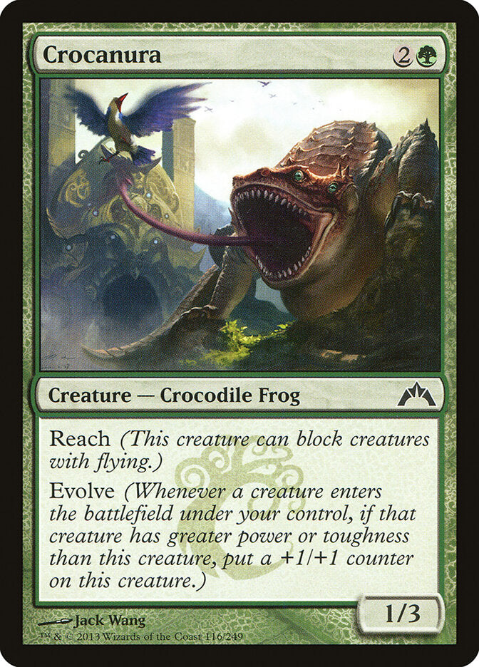Crocanura 116 Common Gatecrash Magic: The Gathering Near Mint (NM) przód