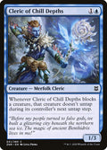 Cleric of Chill Depths 51 Common Zendikar Rising Magic: The Gathering Near Mint (NM) przód