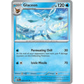 Glaceon 025/131 Holo Rare Prismatic Evolutions Pokemon Holo Lightly Played (LP) przód
