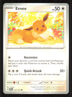 Eevee Common SV06: Twilight Masquerade 135/167 Near Mint (NM) — przód