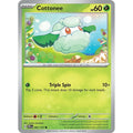 Cottonee 007/131 Common SV: Prismatic Evolutions Pokemon Near Mint (NM) przód