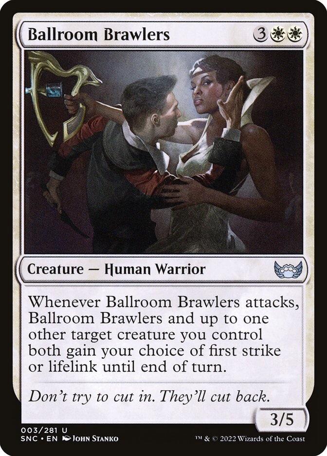 Ballroom Brawlers 3 Uncommon Streets of New Capenna Magic: The Gathering Near Mint (NM) przód