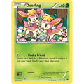 Deerling 8/124 Common Fates Collide Pokemon Lightly Played (LP) przód