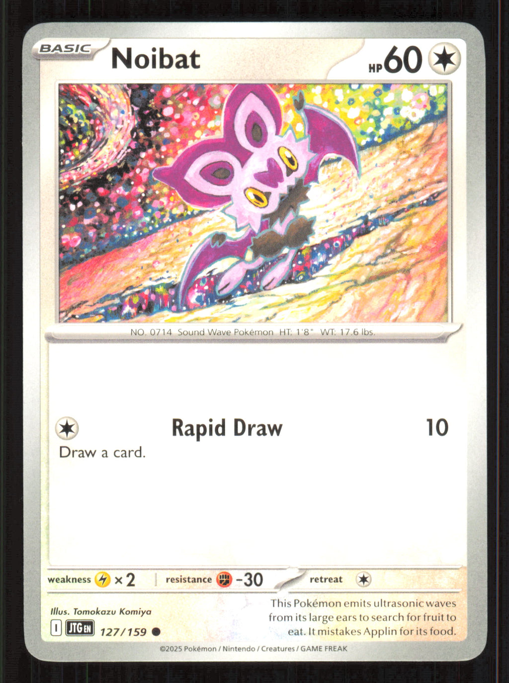 Noibat Common SV09: Journey Together 127/159 Near Mint (NM) przód