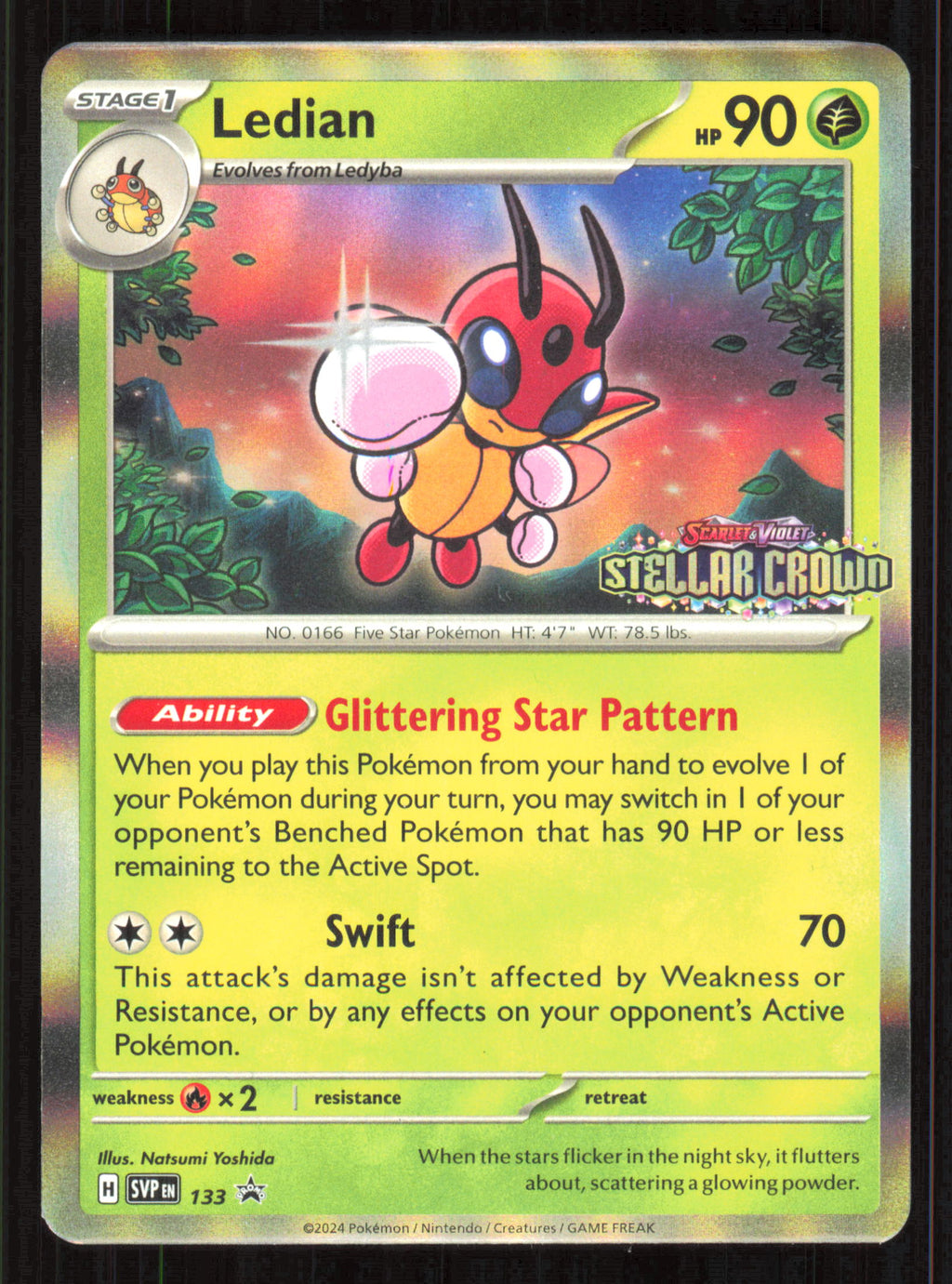Ledian Promo SV: Scarlet & Violet Promo Cards 133 Near Mint (NM) — przód