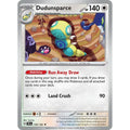 Dudunsparce 129/162 Rare Temporal Forces Pokemon Reverse Holo Near Mint (NM) przód