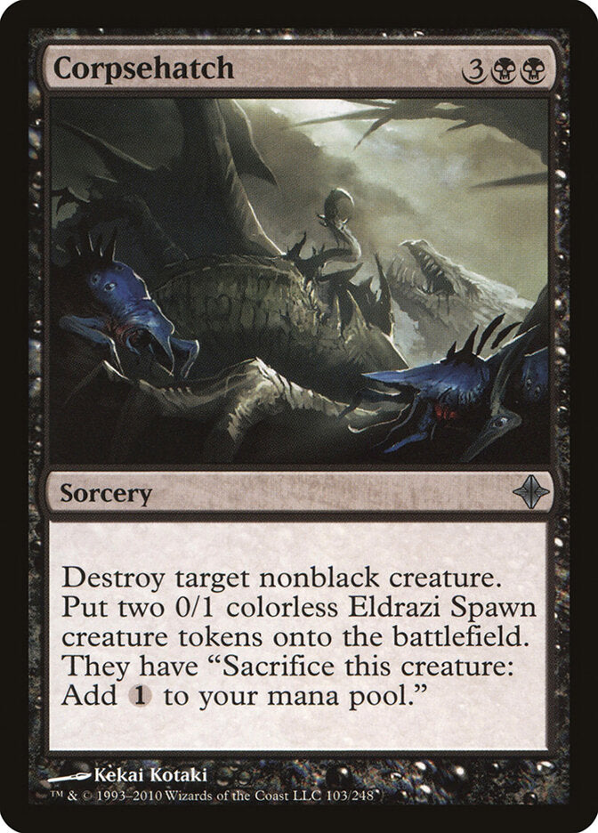 Corpsehatch 103 Uncommon Rise of the Eldrazi Magic: The Gathering Lightly Played (LP) przód