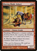 Blazing Blade Askari 146 Common Time Spiral Magic: The Gathering Lightly Played (LP) przód