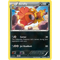 Scrafty 59/106 Rare Flashfire Pokemon Reverse Holo Near Mint (NM) przód