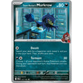 Team Rocket's Murkrow 127/182 Uncommon Destined Rivals Pokemon Lightly Played (LP) przód