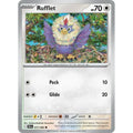 Rufflet 077/086 Common SV: Black Bolt Pokemon Near Mint (NM) przód