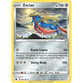 Zacian 094/159 Holo Rare Crown Zenith Pokemon Holo Lightly Played (LP) przód