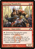 Towering Thunderfist 109 Common Gatecrash Magic: The Gathering Near Mint (NM) przód