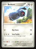 Beldum Common SV05: Temporal Forces 113/162 Near Mint (NM) przód