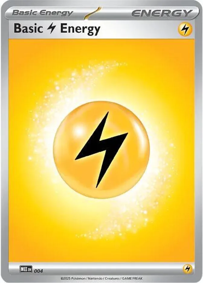 Lightning Energy MEE: Mega Evolution Energy 004 Near Mint (NM) — przód