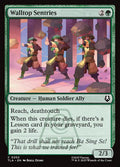 Walltop Sentries 202 Common Avatar: The Last Airbender Magic: The Gathering Near Mint (NM) przód