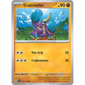 Crabrawler 87/142 Common Stellar Crown Pokemon Near Mint (NM) przód