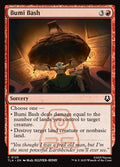 Bumi Bash 125 Common Avatar: The Last Airbender Magic: The Gathering Near Mint (NM) przód