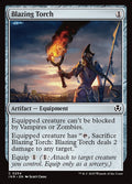 Blazing Torch 254 Common Innistrad Remastered Magic: The Gathering Near Mint (NM) przód