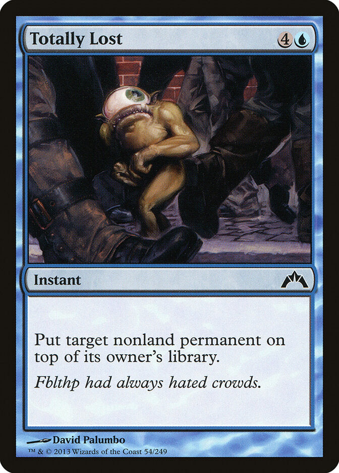 Totally Lost 54 Common Gatecrash Magic: The Gathering Near Mint (NM) przód